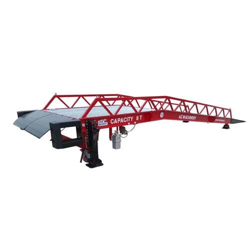 Rampe de chargement pour pompe - STAR-15T - AZ RAMP - pour chariot élévateur / de plateaux / pour pont