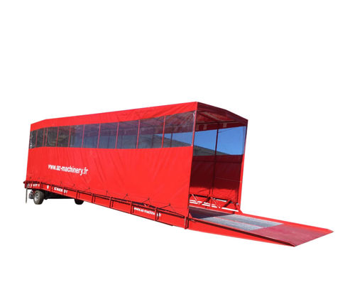 Rampe de chargement de pompe - EASY XL-20-BCH - AZ RAMP - pour plate-forme / de  camion / pour flexible