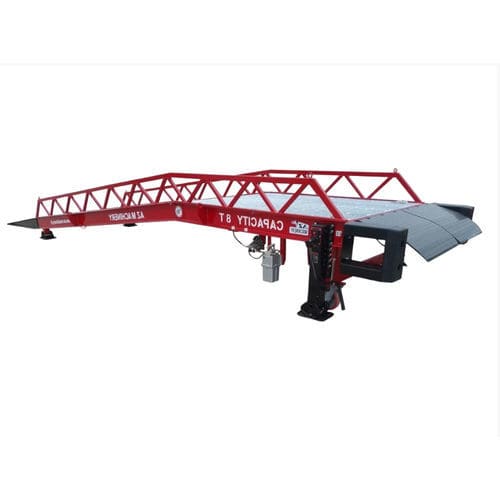 Rampe de chargement pour moteur - STAR-12T-ZR-E - AZ RAMP - mobile / hydraulique / électrique