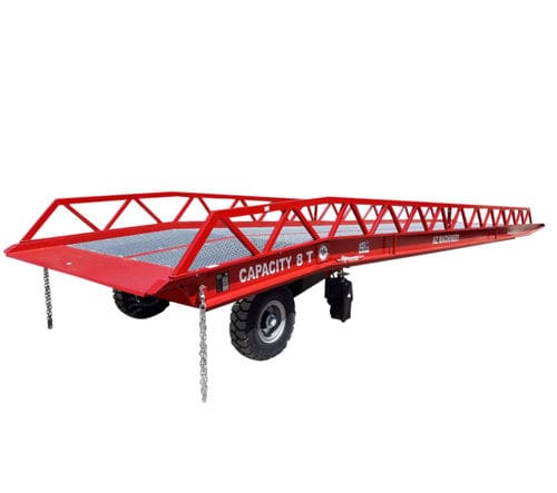 Rampe de chargement pour conteneur - EASY XL-8 LS - AZ RAMP - pour camion / pour chariot élévateur / de remorque