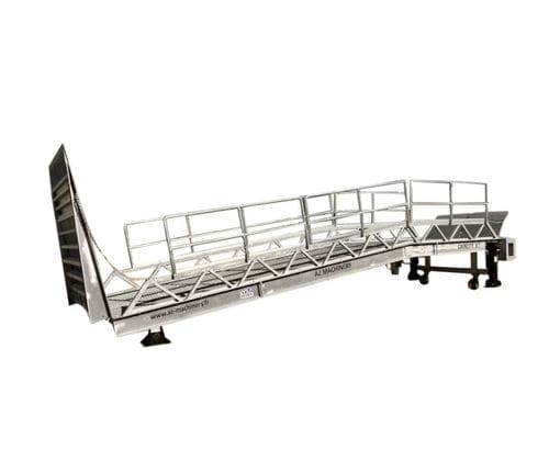 Rampe de palettes - STAR- 12T-FULL GALVA - AZ RAMP - pour plate-forme / pour l'industrie / pour entrepôt