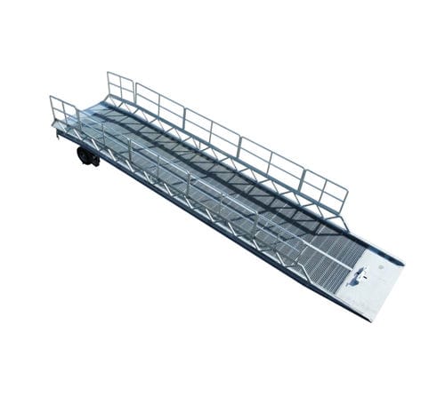 Rampe de chargement de pompe - EASYXL8_Full_Galva - AZ RAMP - de palettes / pour plate-forme / de  camion