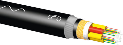 Câble optique de données - BayCom® RailOptic® SFK FO - Bayerische Kabelwerke - étanche / en cuivre / pour réseaux de télécommunication