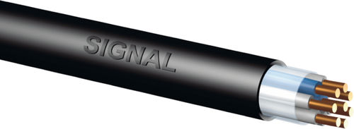 Câble électrique de données - BayRail® CPR A-HHV - Bayerische Kabelwerke - isolé / à retardateur de flamme / étanche