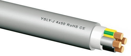 Câble électrique d'alimentation - BayMotion® YSLY-J Flex - Bayerische Kabelwerke - isolé / résistant à l'huile / multibrin