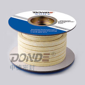 Garniture tressée en fibre d'aramide - ZD-P1400 - cixi zonde sealing and gasket.co.,Ltd