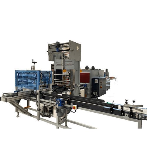 Fardeleuse automatique - TURBEY PACKING MACHINERY - pour produits cosmétiques / de boisson / pour produits chimiques