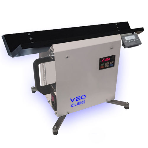 Machine de polissage chanfreinage - V20 CUBE - EURACRYL GmbH - pour aluminium / pour PMMA / de matières plastiques dures