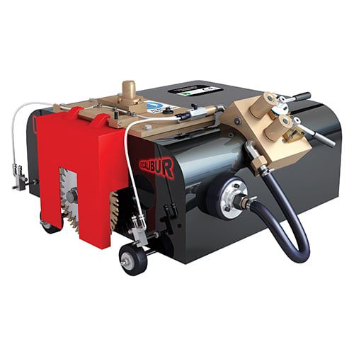 Machine à tronçonner et à chanfreiner portable - Excalibur - SAWYER MFG COMPANY