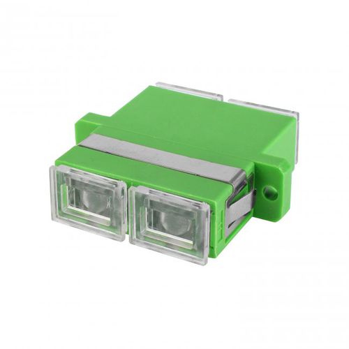 Adaptateur optique SC - TELMOR - monomode / APC / réseau
