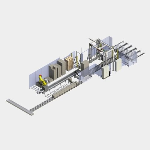 Système de palettisation robotisé - staedler automation AG - pour caisses / automatique / pour l'industrie agroalimentaire