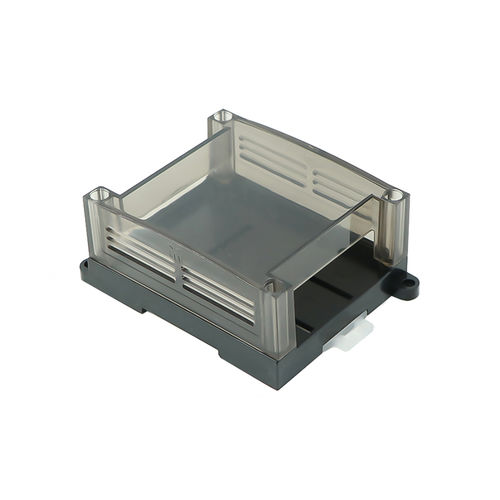 Boîtier pour rail DIN - AK-P-39 - SZOMK ELECTRONICS - carré / en ABS / pour l'électronique