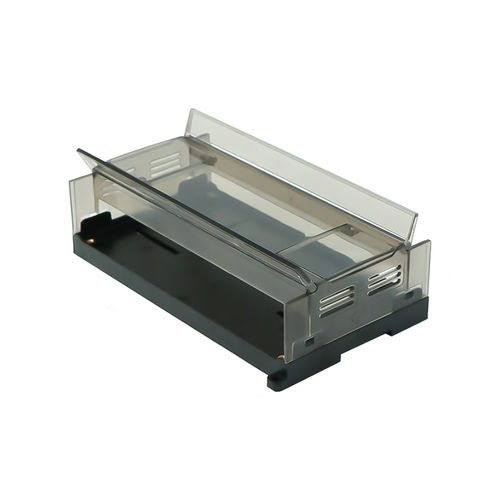 Boîtier pour rail DIN - AK-P-35 - SZOMK ELECTRONICS - rectangulaire / en plastique / électronicien