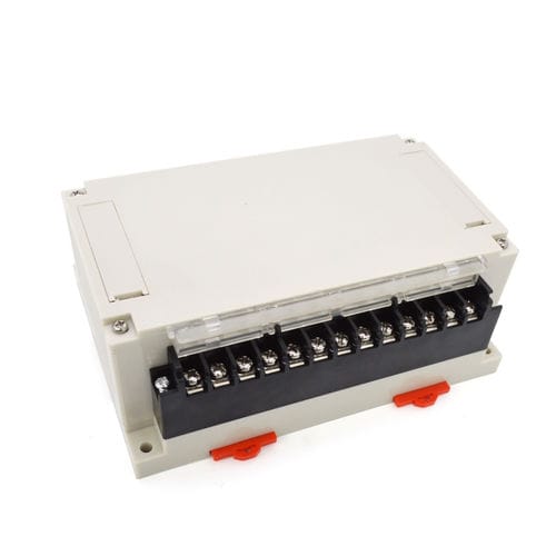 Boîtier pour rail DIN - AK-P-30a - SZOMK ELECTRONICS - rectangulaire / en ABS / industriel