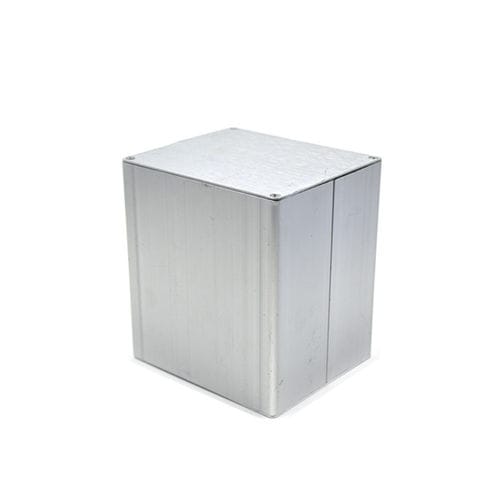Boîtier compact - AK-C-C38  - SZOMK ELECTRONICS - carré / en aluminium extrudé / électronicien