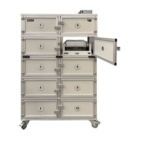 Système de rack de transport - VivaMARS - Harvard Bioscience, Inc. - de bureau / multistockage / pull-out