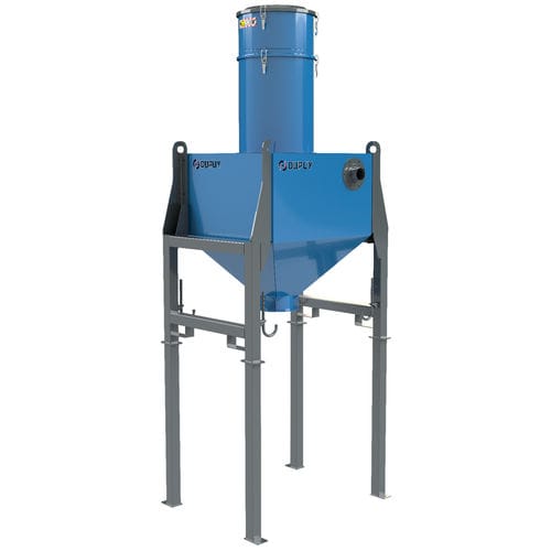 Filtre séparateur avec nettoyage pneumatique - Silofilter 1000 PN - DU-PUY srl - de solides / à air comprimé / à poussière