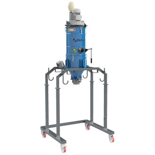 Silo pour aspirateur - Silovac 100T Z22 - DU-PUY srl - pour moteur triphasé / en acier