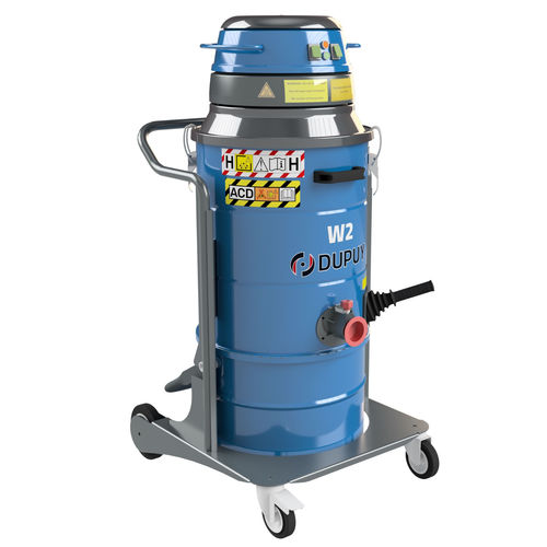 Aspirateur industriel - W2 ACD Z22 - DU-PUY srl - pour poussière / monophasé / à 2 moteurs