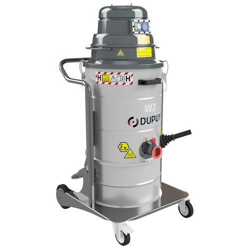 Aspirateur industriel - W2 EX 1/2D Z22 - DU-PUY srl - de poussières combustibles / monophasé / en acier inoxydable