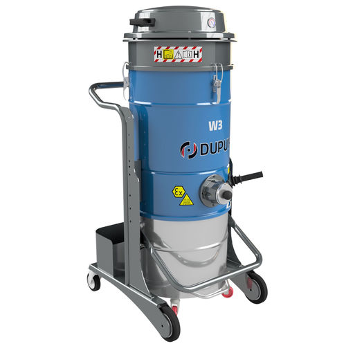 Aspirateur industriel - W3 AIR-EX 25V 1/3D Z22 - DU-PUY srl - à air comprimé / à Venturi / sur roues