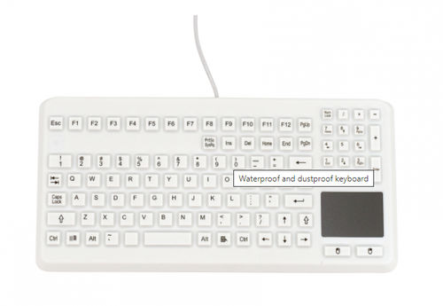 Clavier de bureau - blue-line.com - capacitif / 106 touches / avec pavé tactile