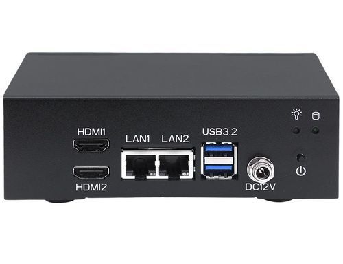 Ordinateur Edge AI - IES-12A1 - EverFocus Electronics Corporation - box / embarqué / sur rail DIN