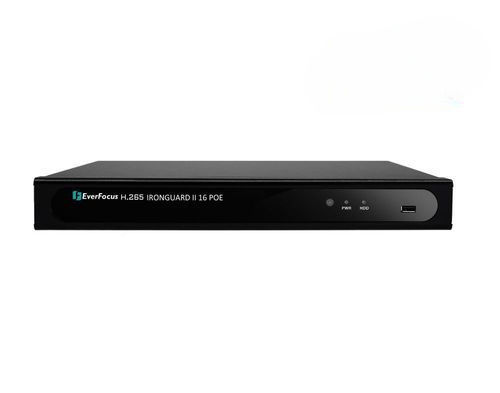 Enregistreur vidéo - IRONGUARD II 16 PoE - EverFocus Electronics Corporation - de vision / pour l'industrie / réseau