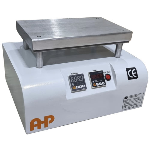Appareil de test à plaque chauffante - AHP PLASTIK MAKINA - pour poudre / pour polymères / à température élevée