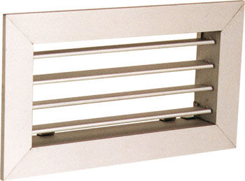 Grille de ventilation rectangulaire - GAC 10 - 21 - FRANCE AIR