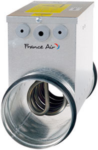 Chauffe-air - SYSTAIR CIREC  - FRANCE AIR - de conduit / à convection / électrique