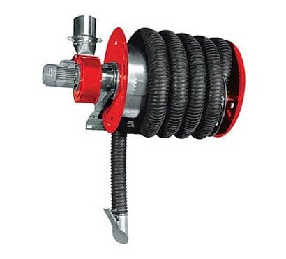 Extracteur de gaz d'échappement pour voiture - 350 - 1 300 m³/h | GAZPAR T  - FRANCE AIR - pour atelier / pour garage / avec enrouleur de tuyau