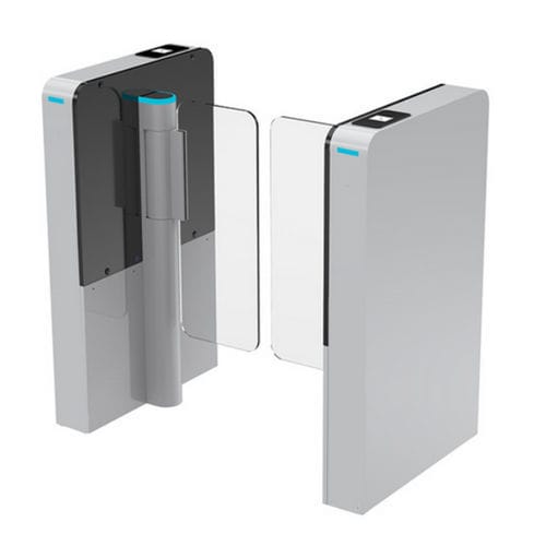 Portillon battant - GALEA XS - FBMECASYSTEM - pour contrôle d'accès automatique / pour bâtiment / en verre