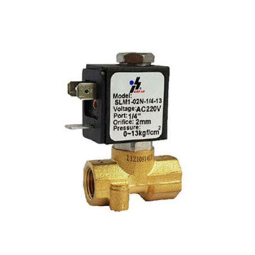 Électrovanne à commande directe - SLM3-2N-1/4 - Genn Dih - 2 voies / pour gaz / de petite taille