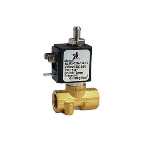 Électrovanne à commande directe - SLM3-2N-1/4 - Genn Dih - 3/2 / pour gaz / de petite taille