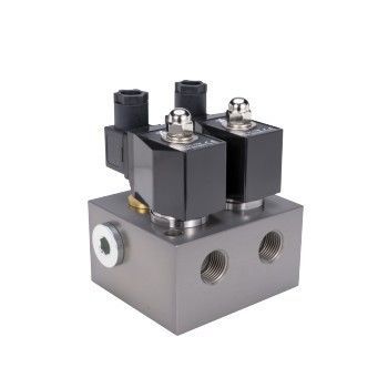 Bloc électrovanne à commande directe - KLSV - KaoLu - 2 voies / pour gaz / fileté
