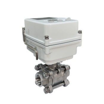 Vanne à boisseau sphérique - EBV series - KaoLu - à actionneur électrique / à commande électrique / de régulation