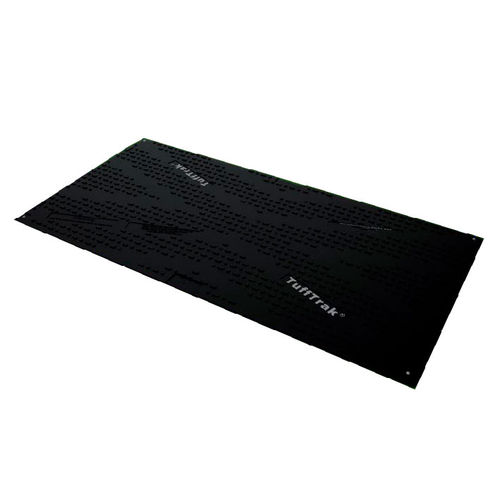 Tapis protection de sol - TuffTrak® XL TTXL - Justrite Safety Group - en composite / noir / temporaire