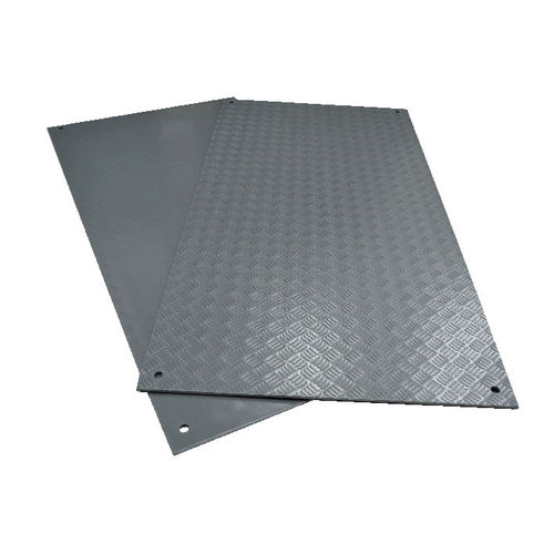 Tapis protection de sol - EconoMatMB™ - Justrite Safety Group - en polyéthylène / d'extérieur / gris