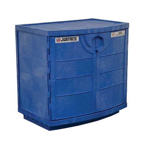 Armoire de sécurité - 24180-CL - Justrite Safety Group - sur pieds / à portes battantes / à étagères