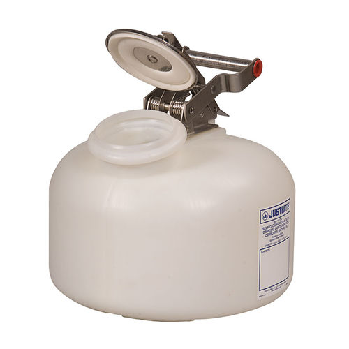 Conteneur de laboratoire - 1206-WH - Justrite Safety Group - de sécurité / de stockage / en polyéthylène
