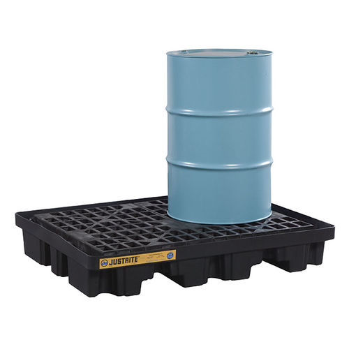 Caisse-palette en plastique - EcoPolyBlend™ - Justrite Safety Group - de stockage / pour fûts / étanche