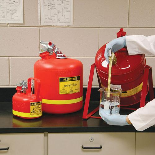 Distributeur de liquides - 14010 - Justrite Safety Group - pour flacon