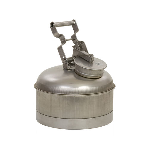 Bidon de securité en acier inoxydable - 1323 - Justrite Safety Group - circulaire