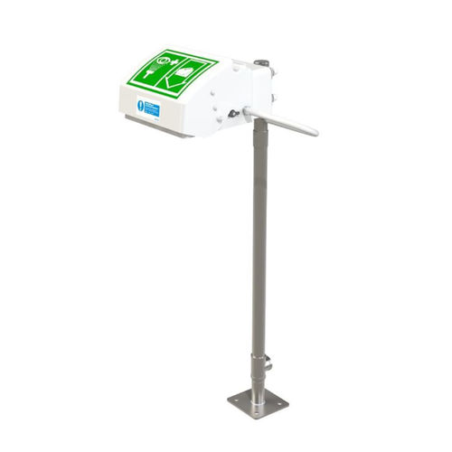 Douche oculaire/faciale sur pied - STD-45GS/P - Justrite Safety Group - pour utilisation en intérieur / d'extérieur