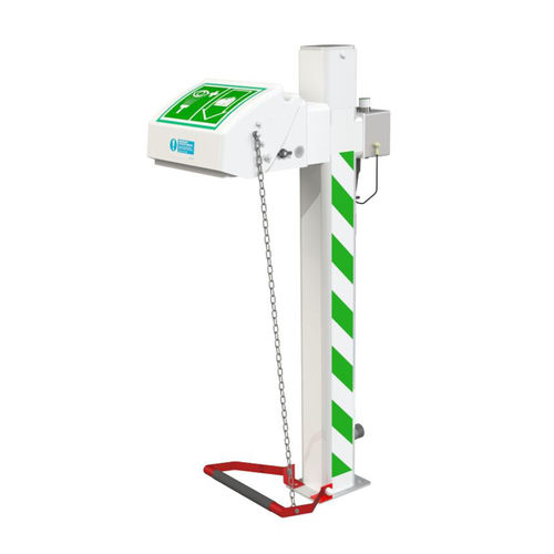 Douche oculaire/faciale sur pied - EXP-AH-45GS/P - Justrite Safety Group - d'intérieur / d'extérieur / protégée contre le gel