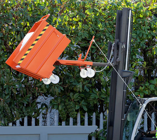 Benne à déchets en acier - LTL-OR - Justrite Safety Group - pour déchets industriels