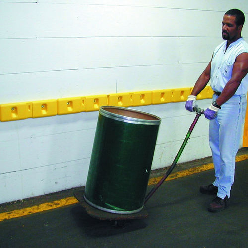 Protection murale en polyéthylène - 171WP - Justrite Safety Group - en HDPE / jaune