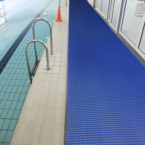 Tapis antidérapant - Akwadek™ 536 - Justrite Safety Group - en PVC / pour applications hygiéniques