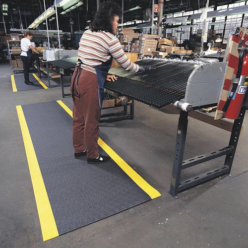 Tapis antifatigue - 409 Sof-Tred Plus™ - Justrite Safety Group - à bulles / en vinyle